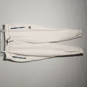 SP Essentials Jogger Pants Mens Size XXL Windbreaker Cream white